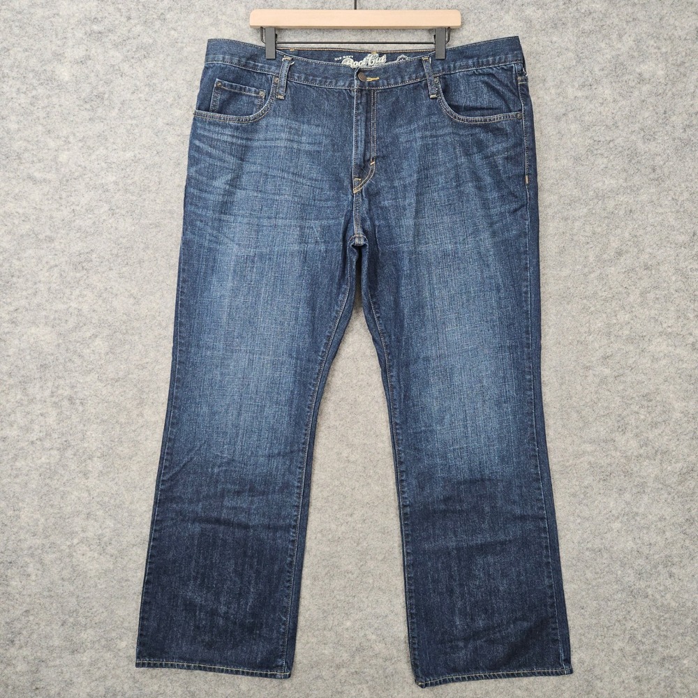 Old Navy Boot Cut Jeans Men's Blue 42x34 Denim 100% Cotton 2011 Classic Western
